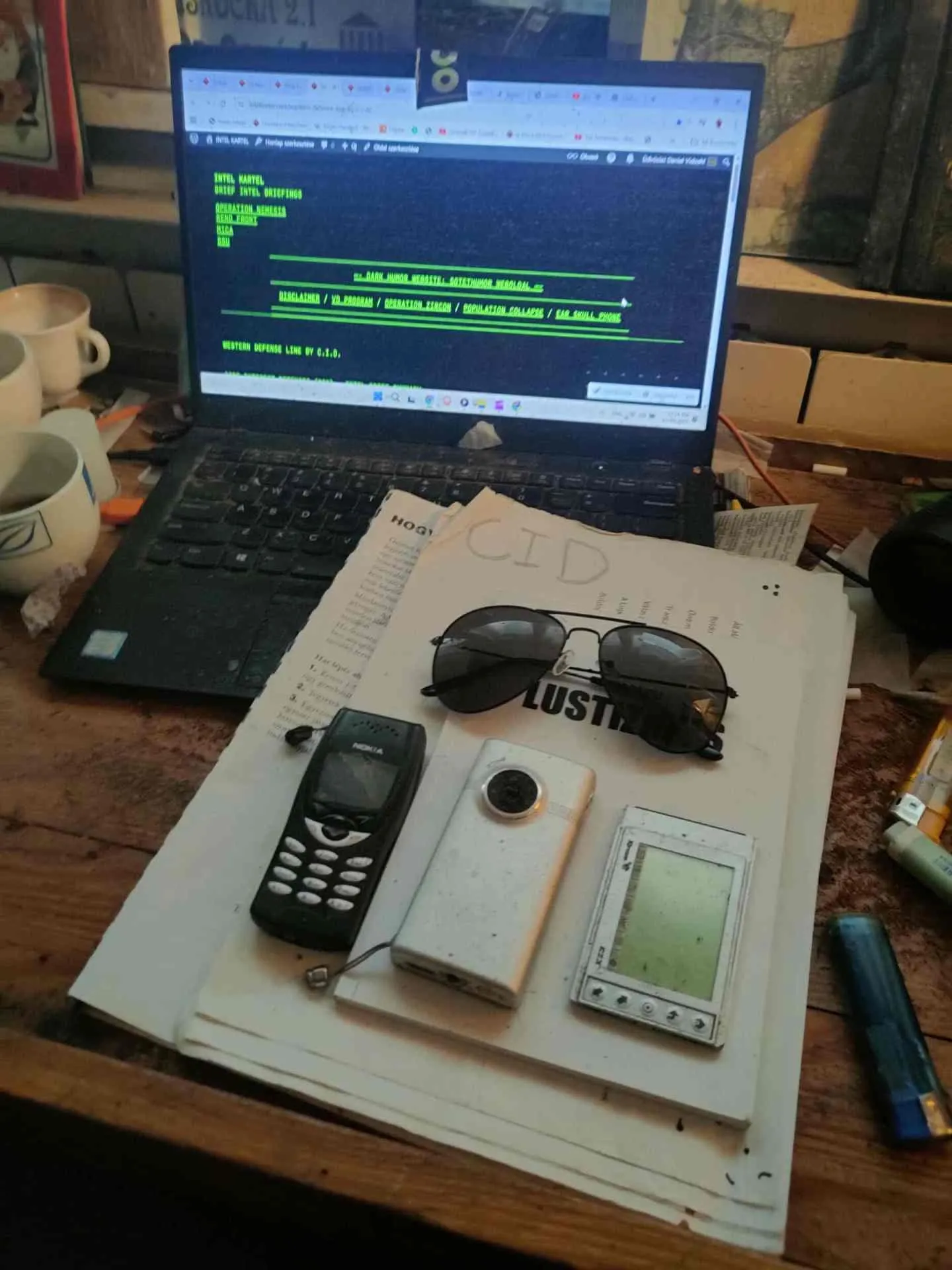 Intelligence record 110